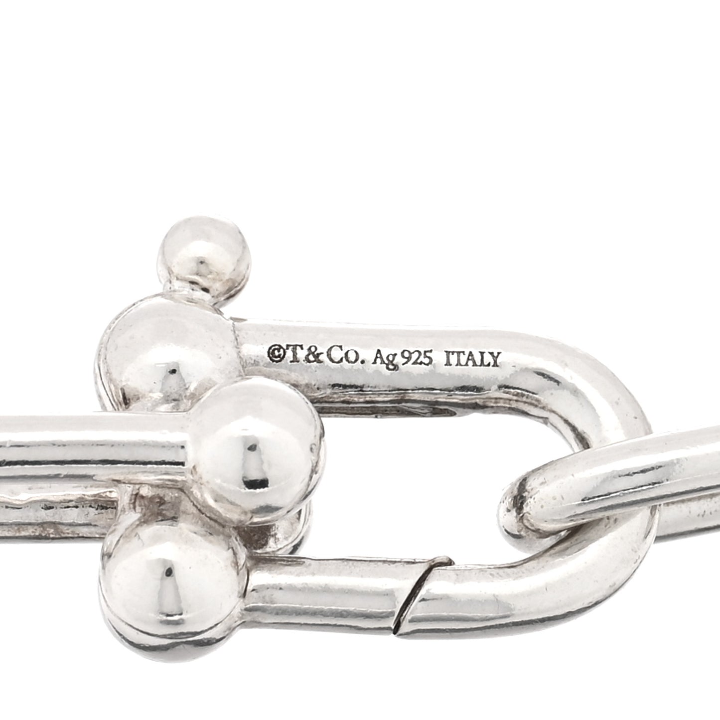 Sterling Silver Small HardWear Link Bracelet