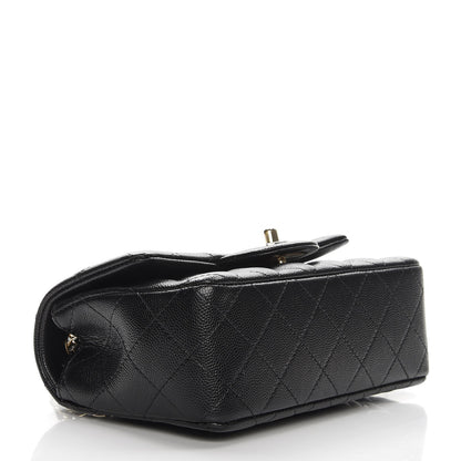 Chanel Caviar Quilted Mini Rectangular Flap Black 4 of 8