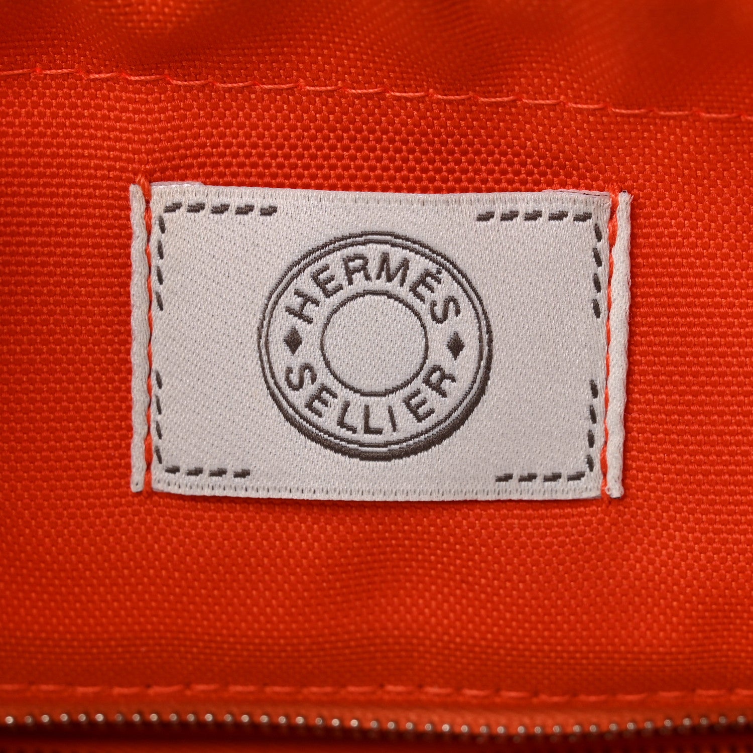Hermes Toile Sac De Pansage Groom Bleu Navy Feu 9 of 14