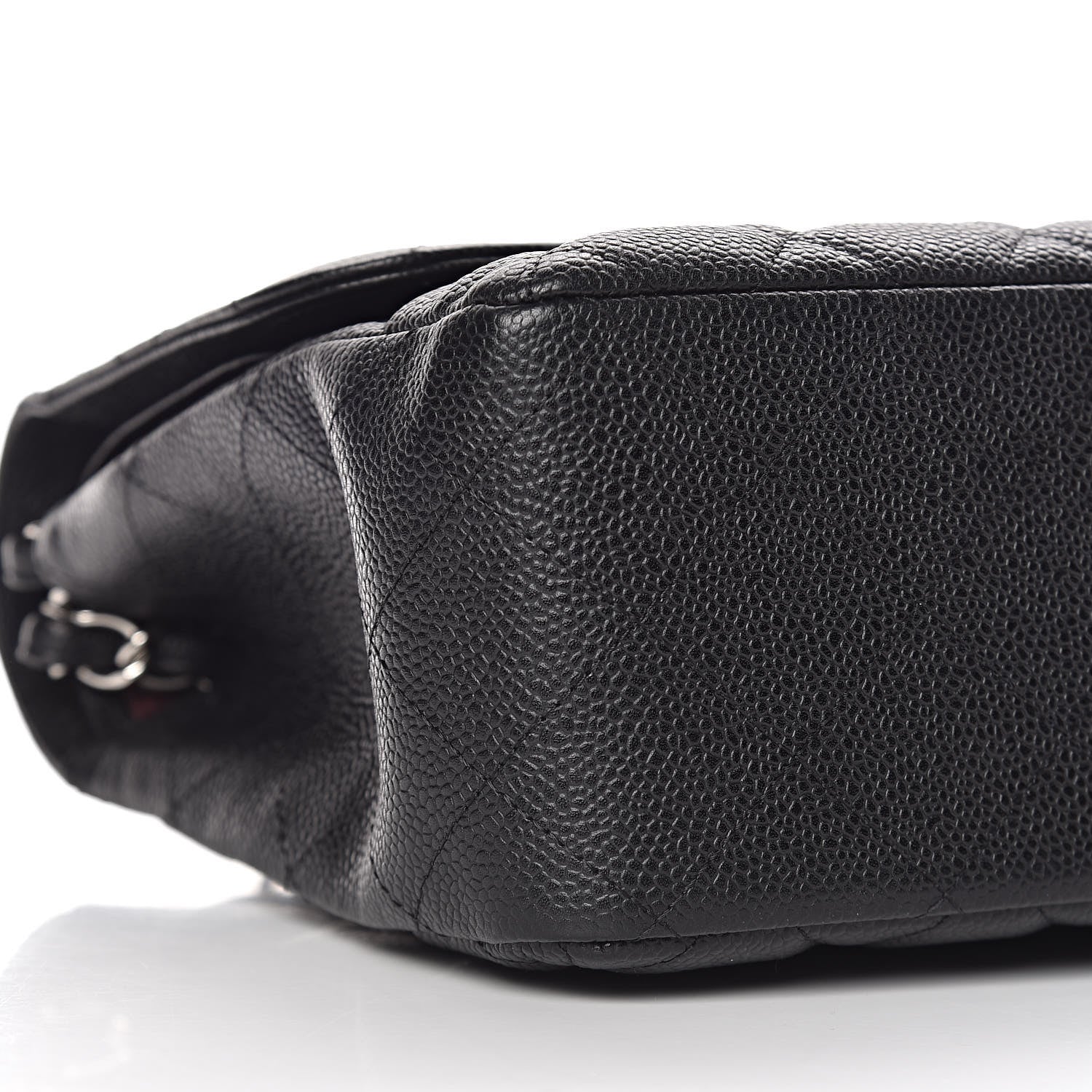 Chanel Caviar Quilted Jumbo Double Flap Black 8 of 9