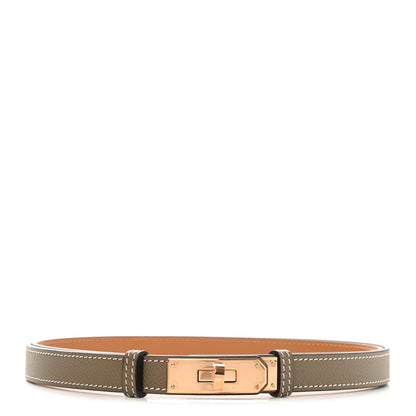 Hermes Epsom Kelly Belt Etoupe 1 of 3