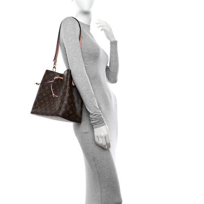 Louis Vuitton Monogram Neonoe MM Rose Poudre 2 of 11