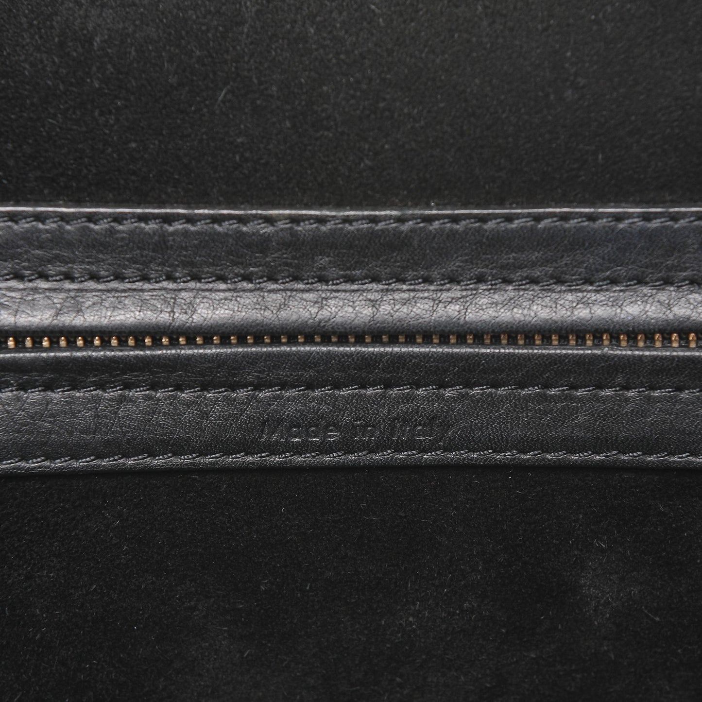 Supple Calfskin Medium Phantom Luggage Black