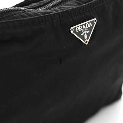 Prada Tessuto Nylon Flat Messenger Bag Black 16 of 16