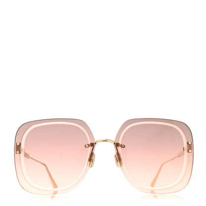 Christian Dior UltraDior SU Sunglasses Gold Pink 2 of 8