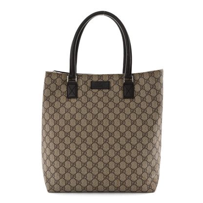 Gucci GG Plus Monogram Small Vertical Tote Dark Brown 1 of 14