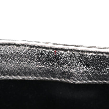 Saint Laurent Metallic Calfskin Y-Mail Clutch Silver 8 of 22