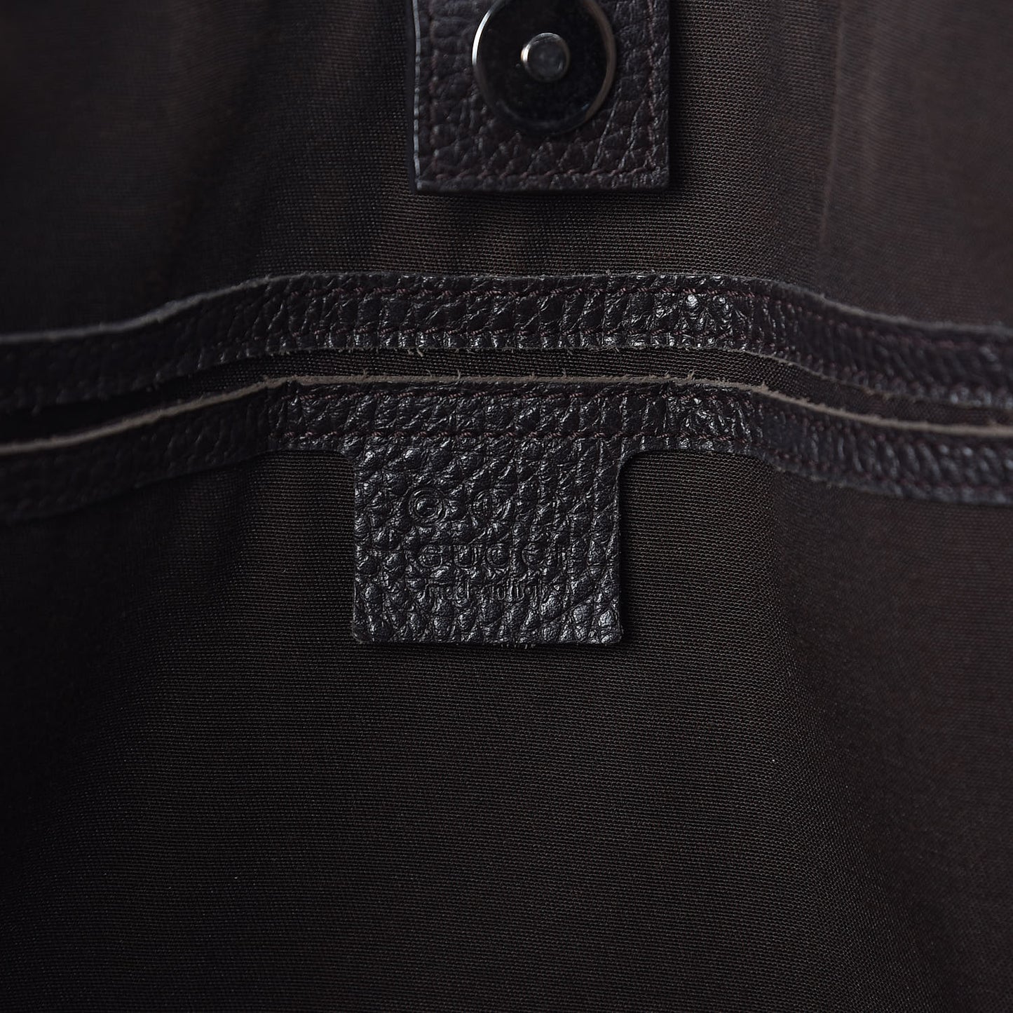 Monogram Medium Joy Tote Dark Brown