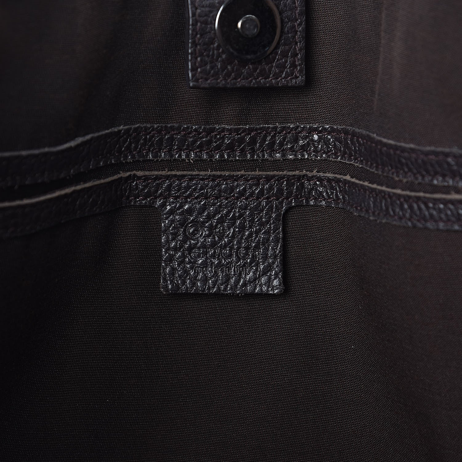 Gucci Monogram Medium Joy Tote Dark Brown 6 of 11