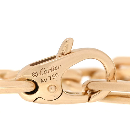 Cartier 18K Yellow Gold Santos de Cartier Link Chain Bracelet 3 of 5