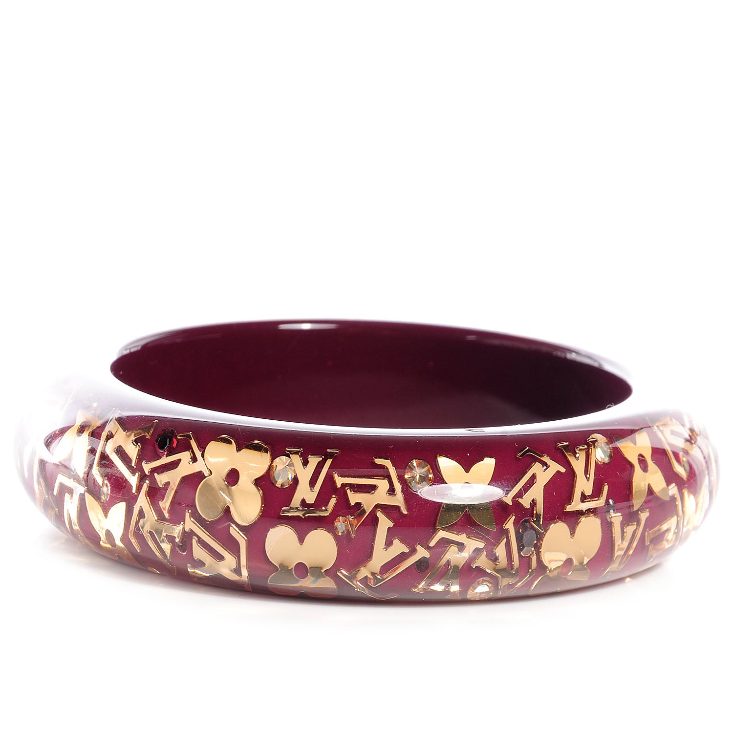 Louis Vuitton Inclusion Bracelet GM Medium Rouge Fauviste 3 of 4