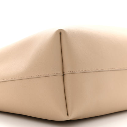 Saint Laurent Calfskin Large Shopping Tote Dark Beige 10 of 11