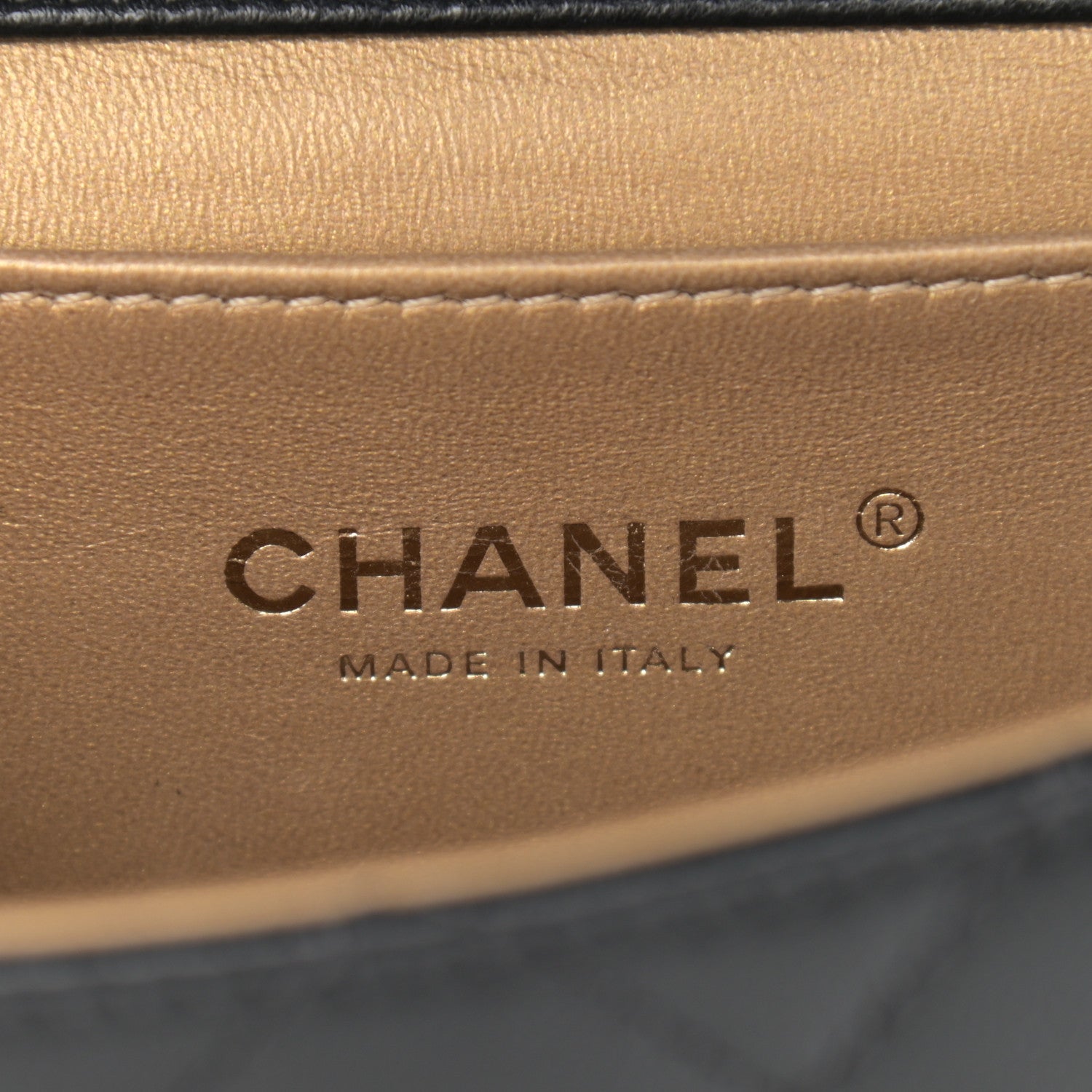 Chanel Goatskin Quilted Chic Pearls Flap Black 6 of 11