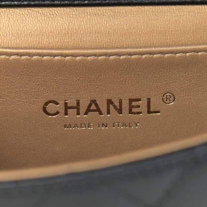 Chanel Goatskin Quilted Chic Pearls Flap Black 6 of 11