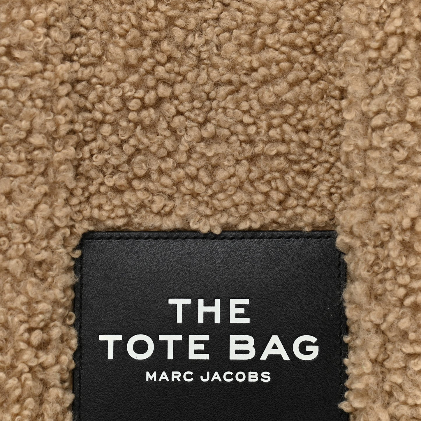 Polyester Cotton Medium The Teddy Traveler Tote Bag Beige