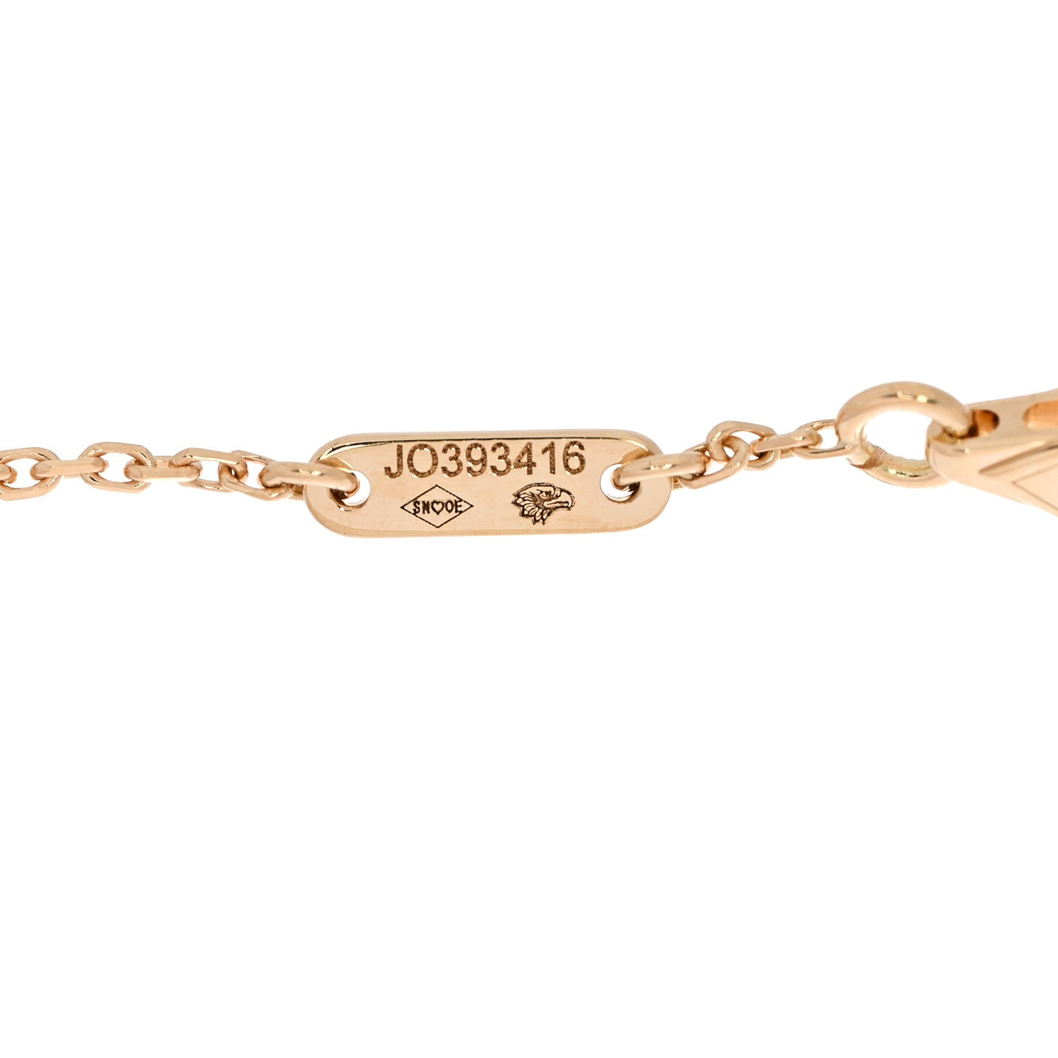 Van Cleef & Arpels 18K Yellow Gold Mother of Pearl Sweet Alhambra Bracelet 4 of 5