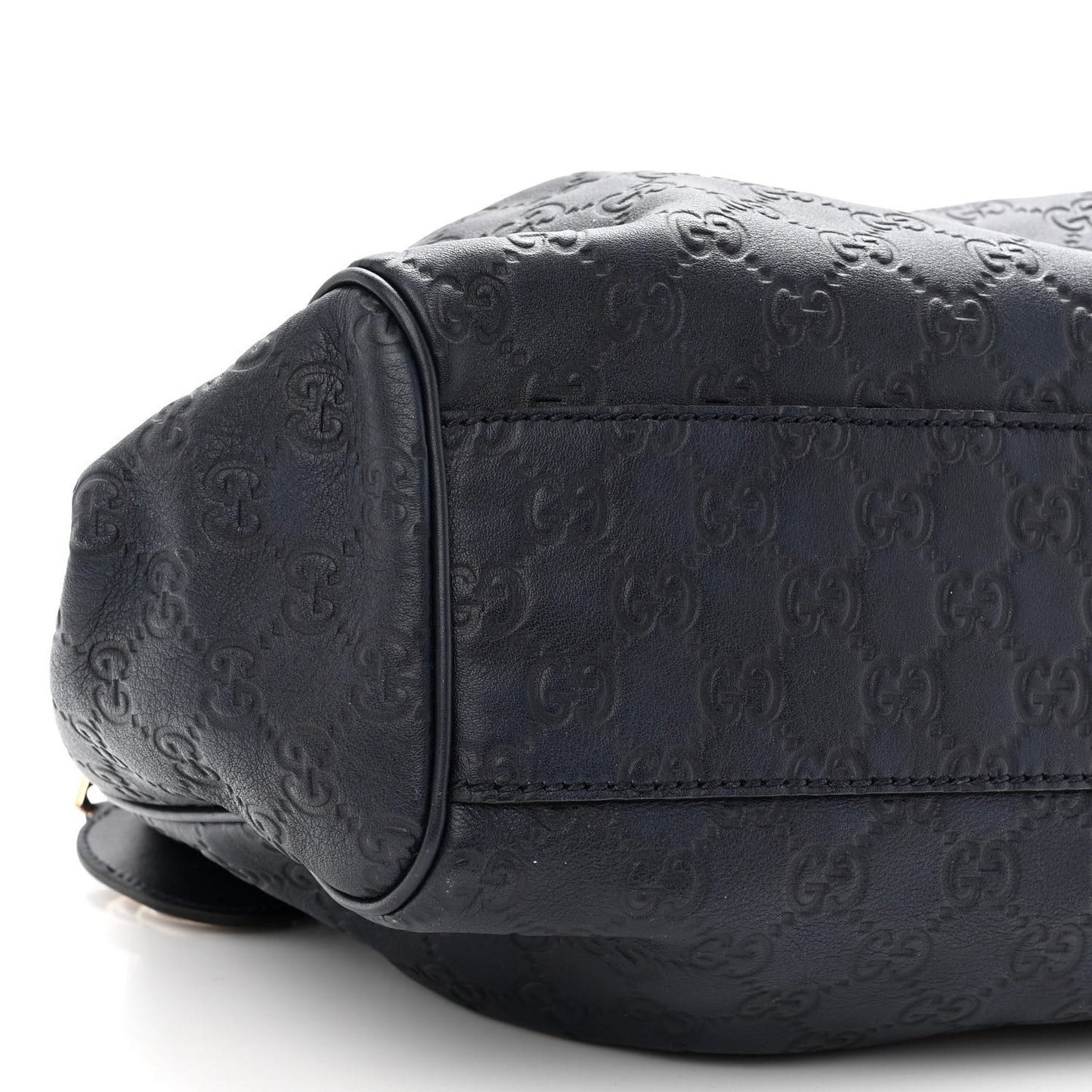 Guccissima Medium Sukey Navy