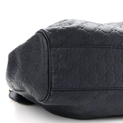 Gucci Guccissima Medium Sukey Navy 9 of 10