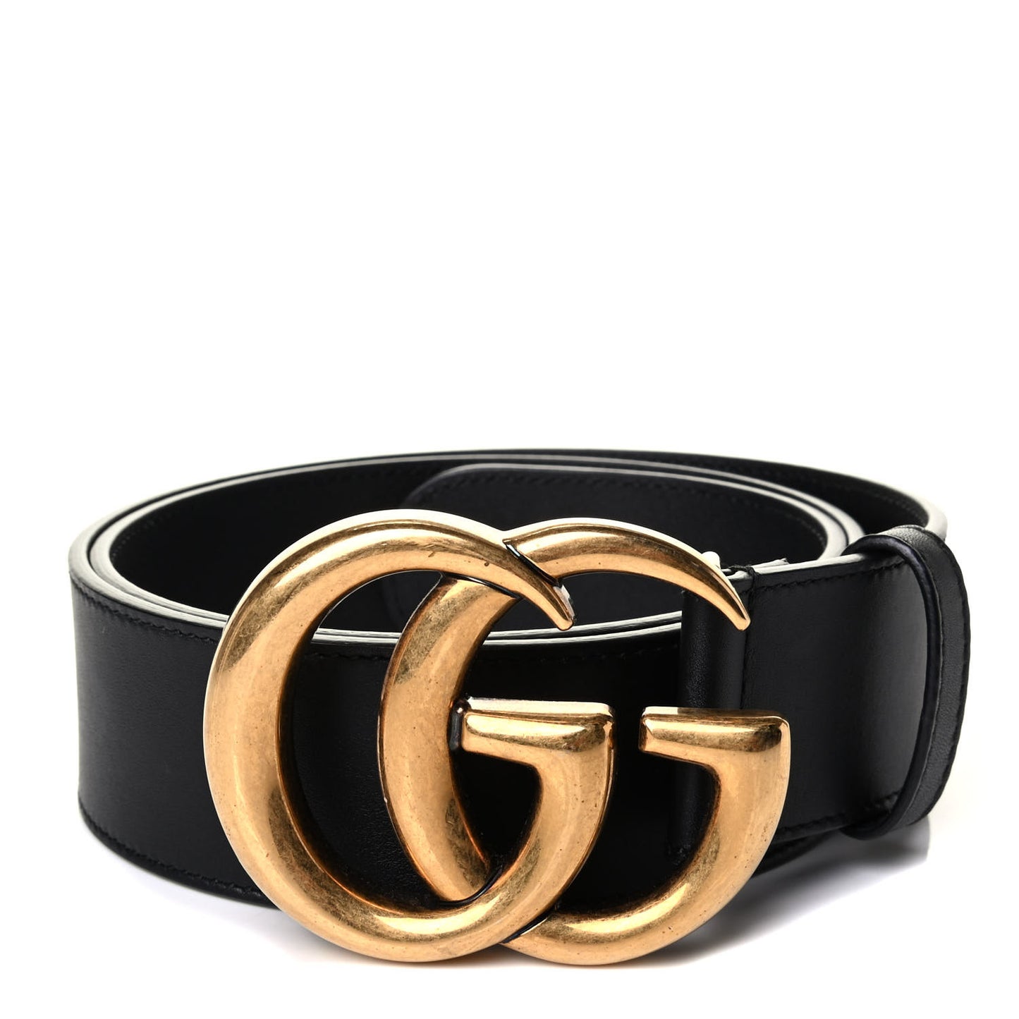 Calfskin Double G 40mm Belt 80 32 Black