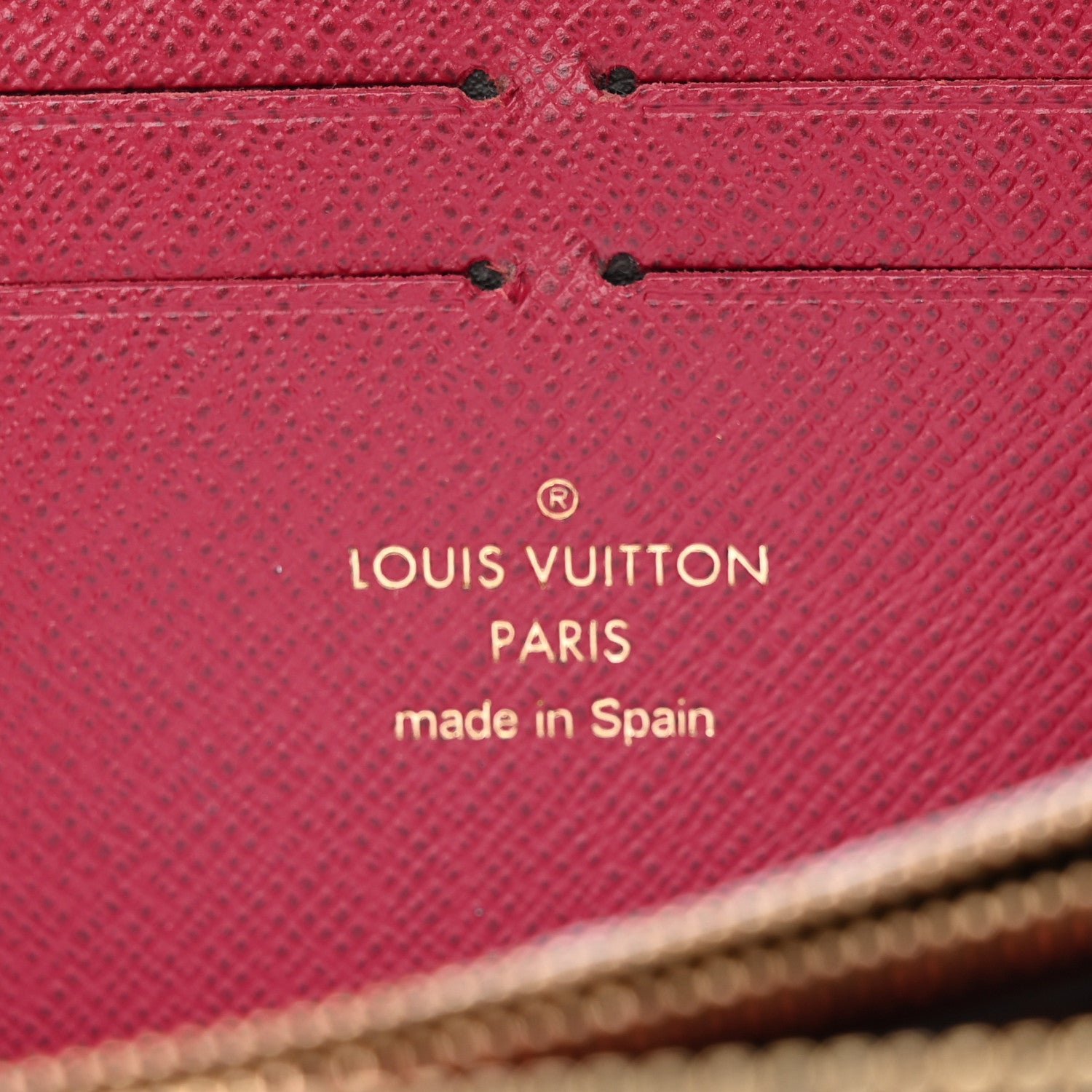 Louis Vuitton Monogram Clemence Wallet Fuchsia 6 of 10