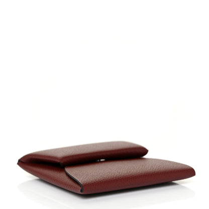 Hermes Epsom Bastia Coin Purse Rouge H 4 of 8