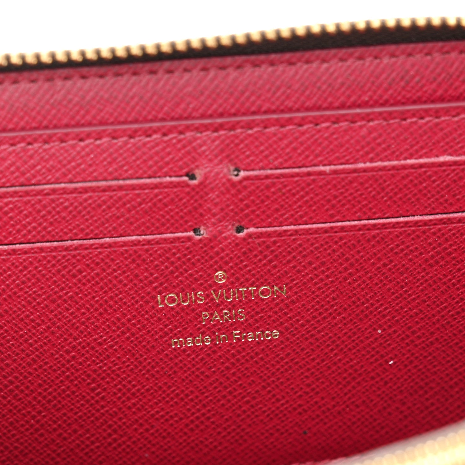 Louis Vuitton Monogram Clemence Wallet Fuchsia 6 of 8