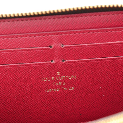 Louis Vuitton Monogram Clemence Wallet Fuchsia 6 of 8