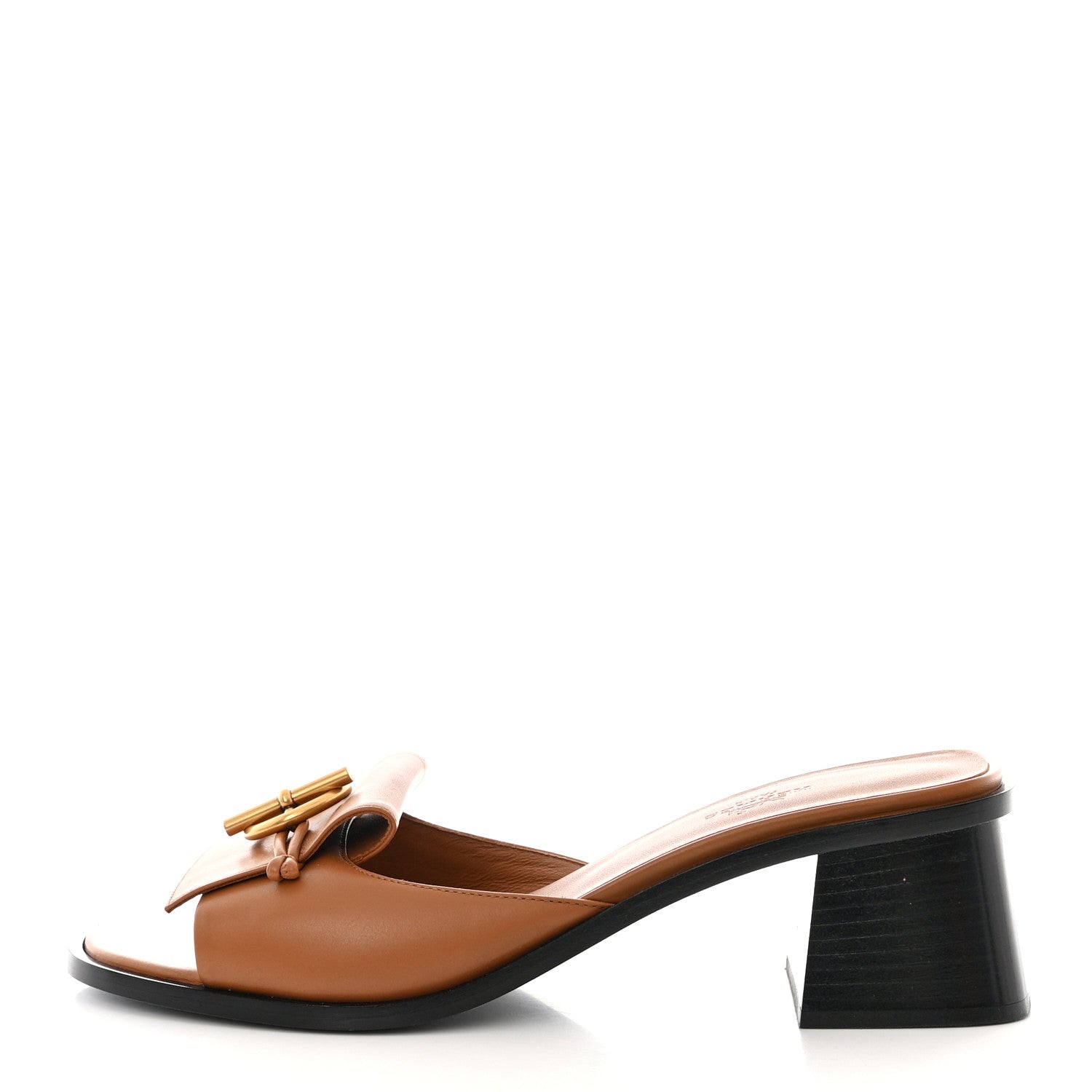 Hermes Calfskin Ilot 50 Sandals 40.5 Naturel 1 of 10