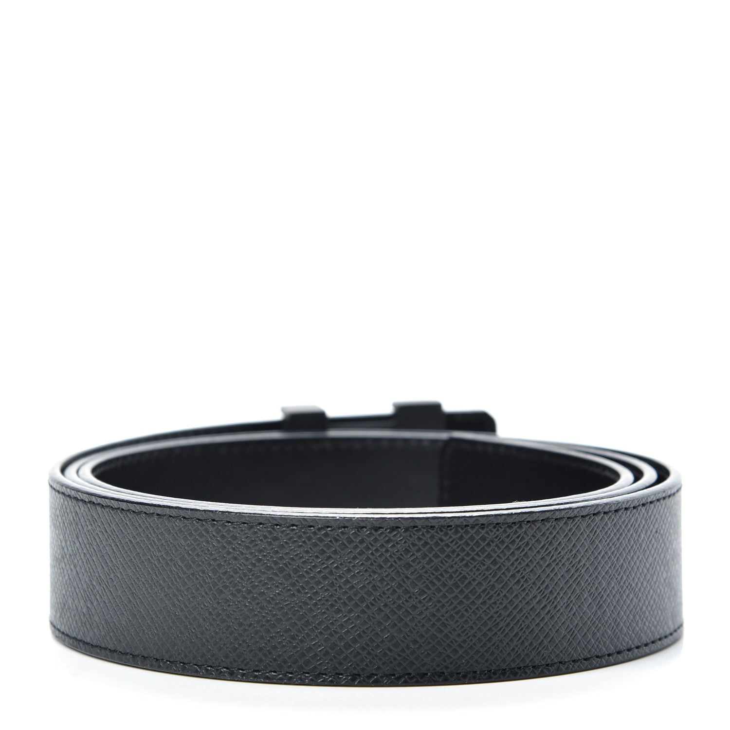 Louis Vuitton Taiga 35mm LV Initiales Belt 105 42 Ardoise 2 of 6