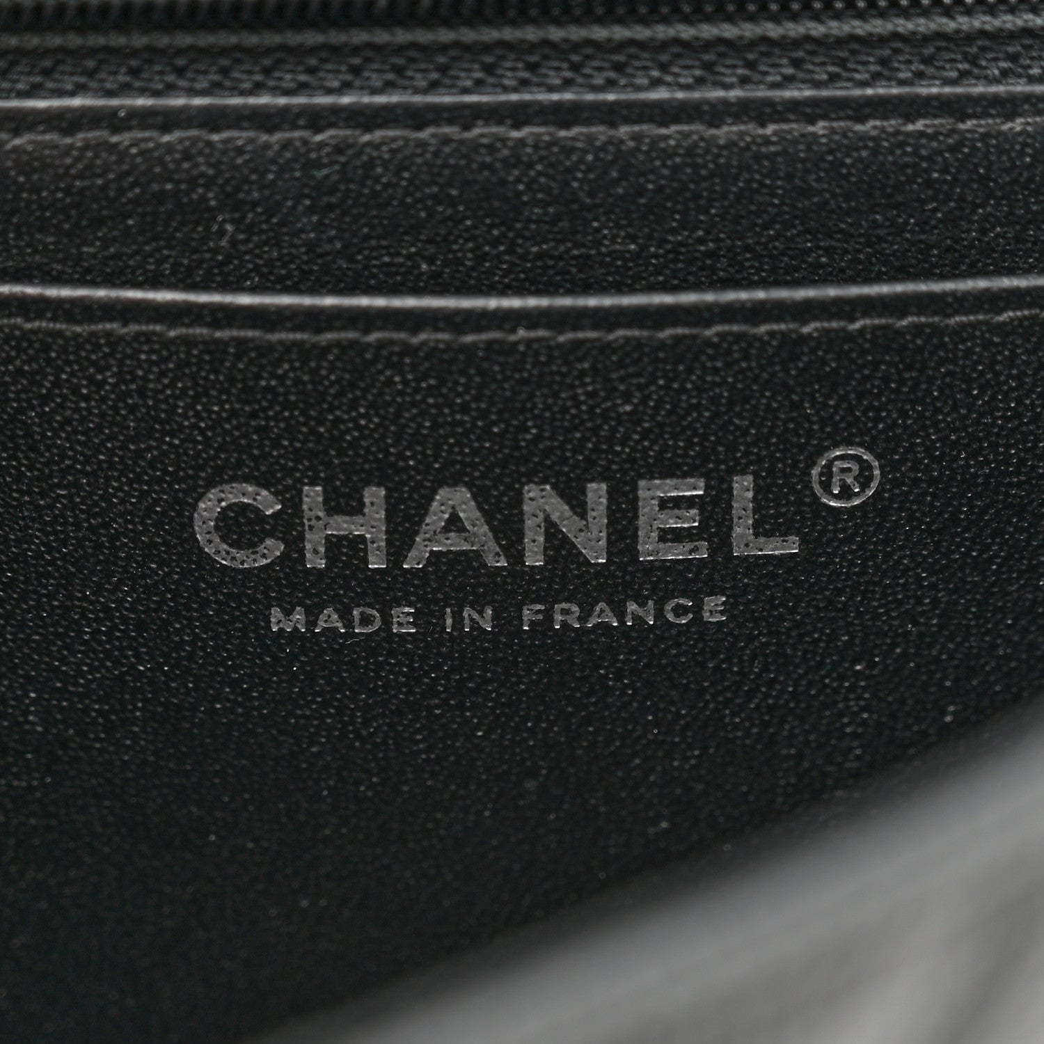 Chanel Caviar Chevron Quilted Mini Rectangular Flap Black 6 of 10