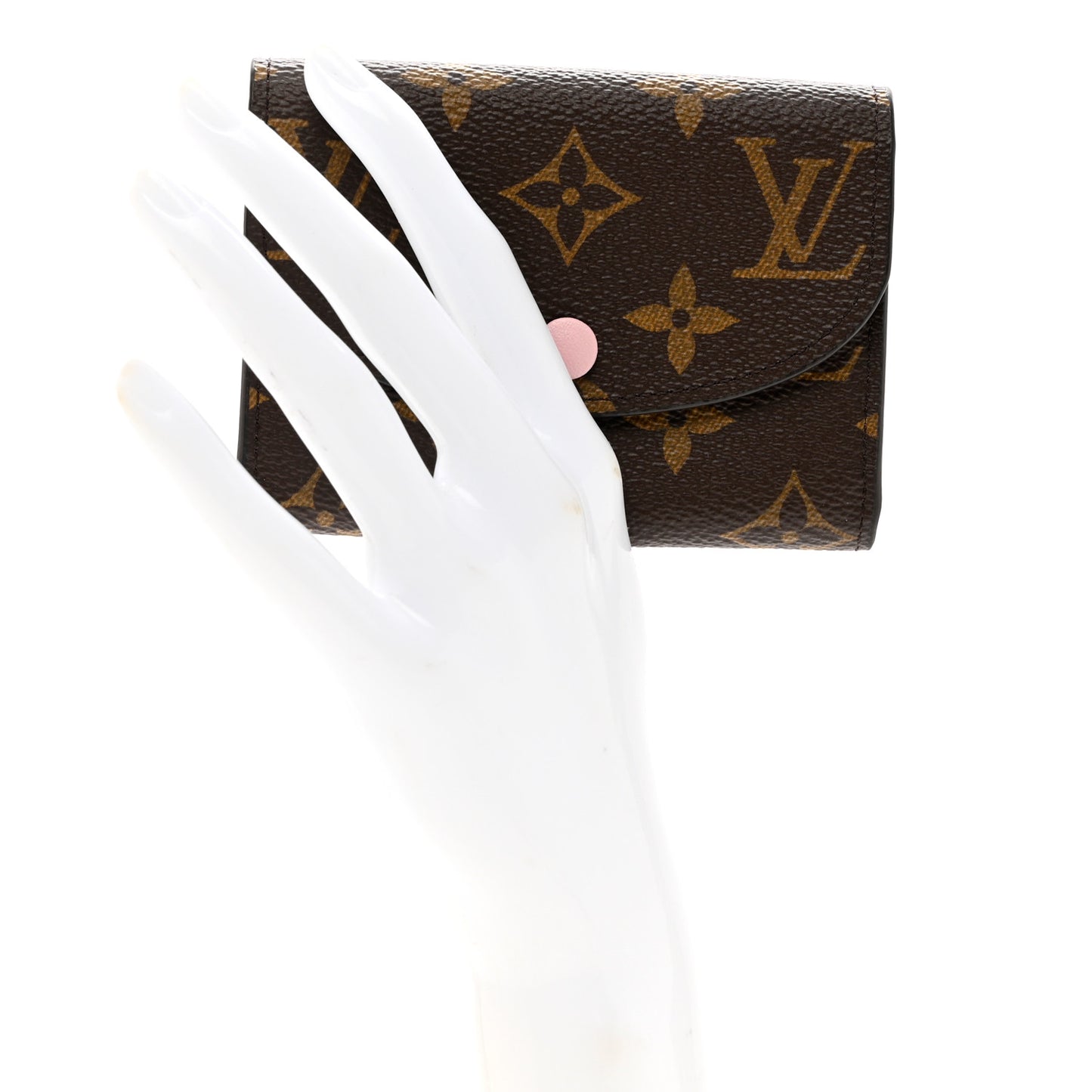 Monogram Rosalie Coin Purse Rose Ballerine
