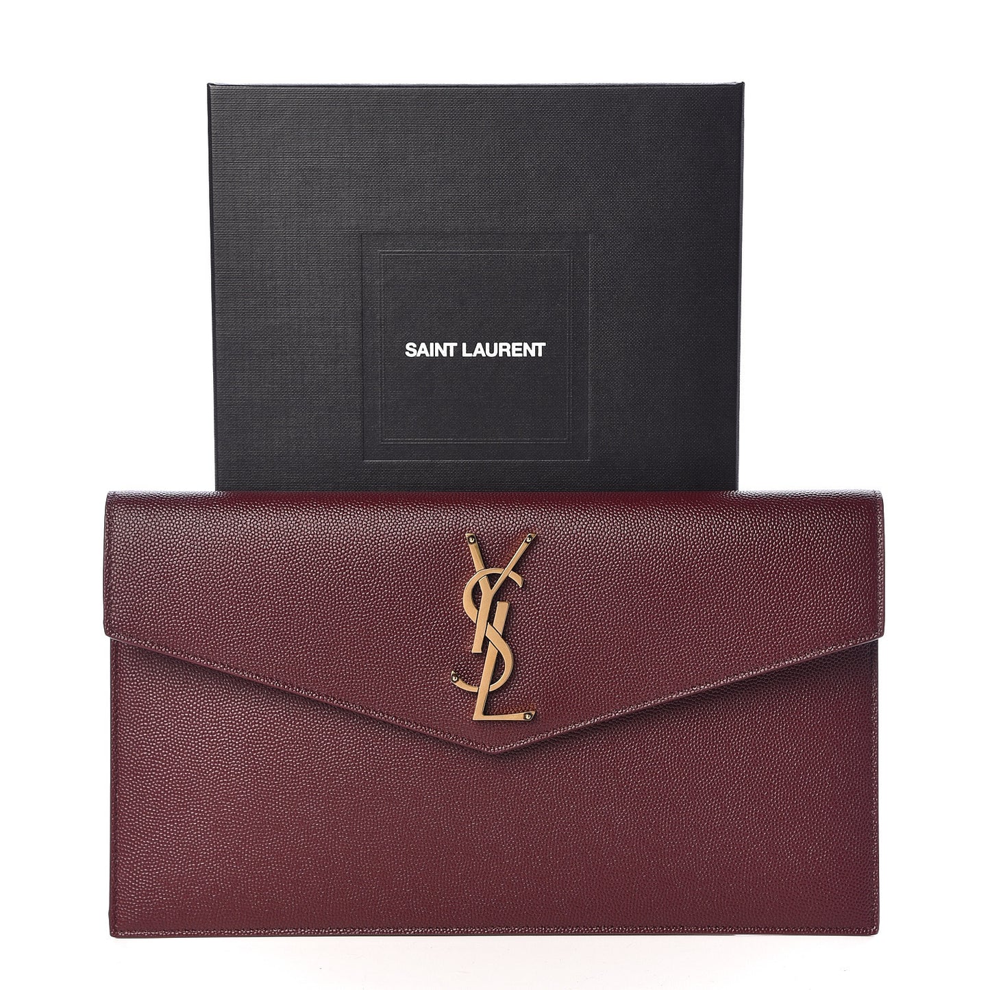 Grain De Poudre Uptown Pouch Burgundy