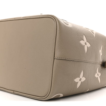 Louis Vuitton Empreinte Monogram Giant Neonoe MM Tourterelle Creme 9 of 10