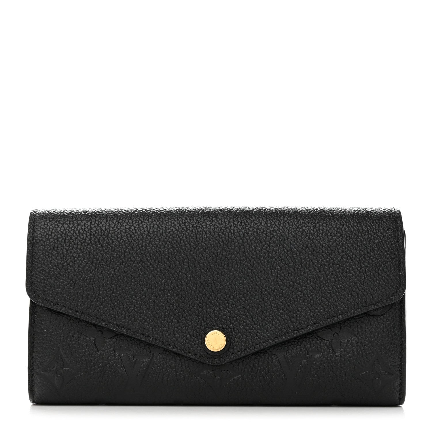 Louis Vuitton Empreinte Sarah Wallet NM Black 1 of 10
