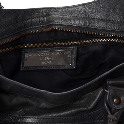 Balenciaga Agneau Classic Hardware City Anthracite 7 of 10