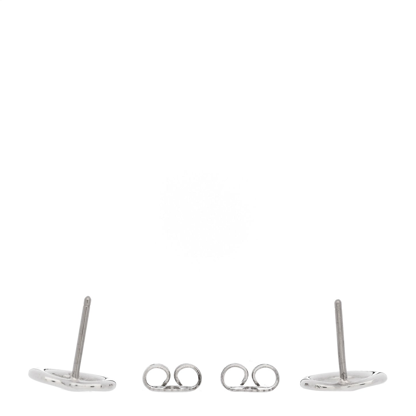 Sterling Silver Elsa Peretti 11mm Open Heart Earrings