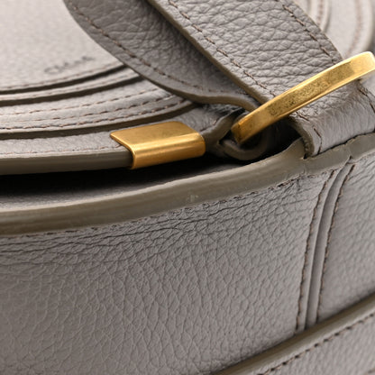 Chloe Calfskin Mini Marcie Round Crossbody Bag Cashmere Grey 12 of 12