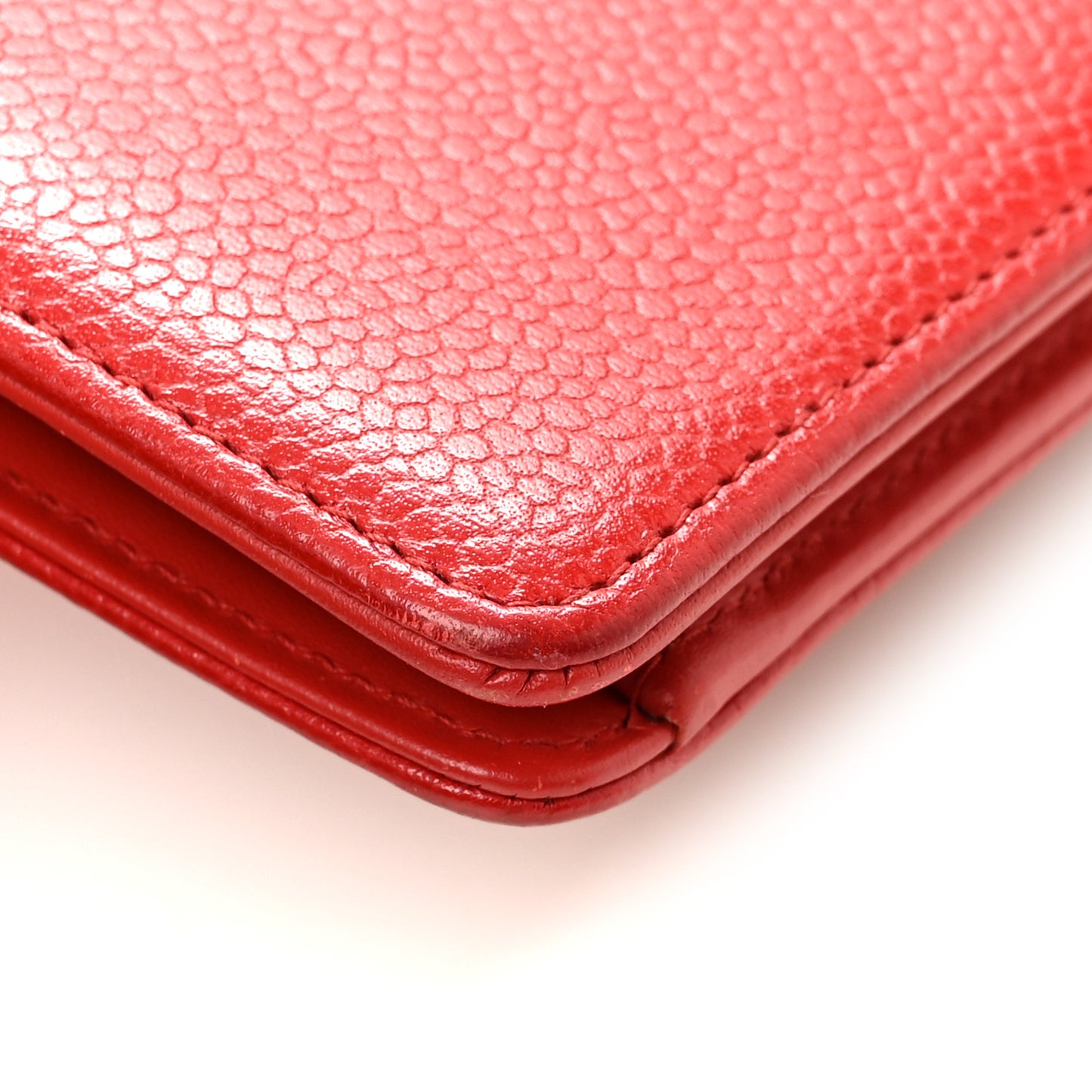 Caviar Timeless CC Yen Wallet Red