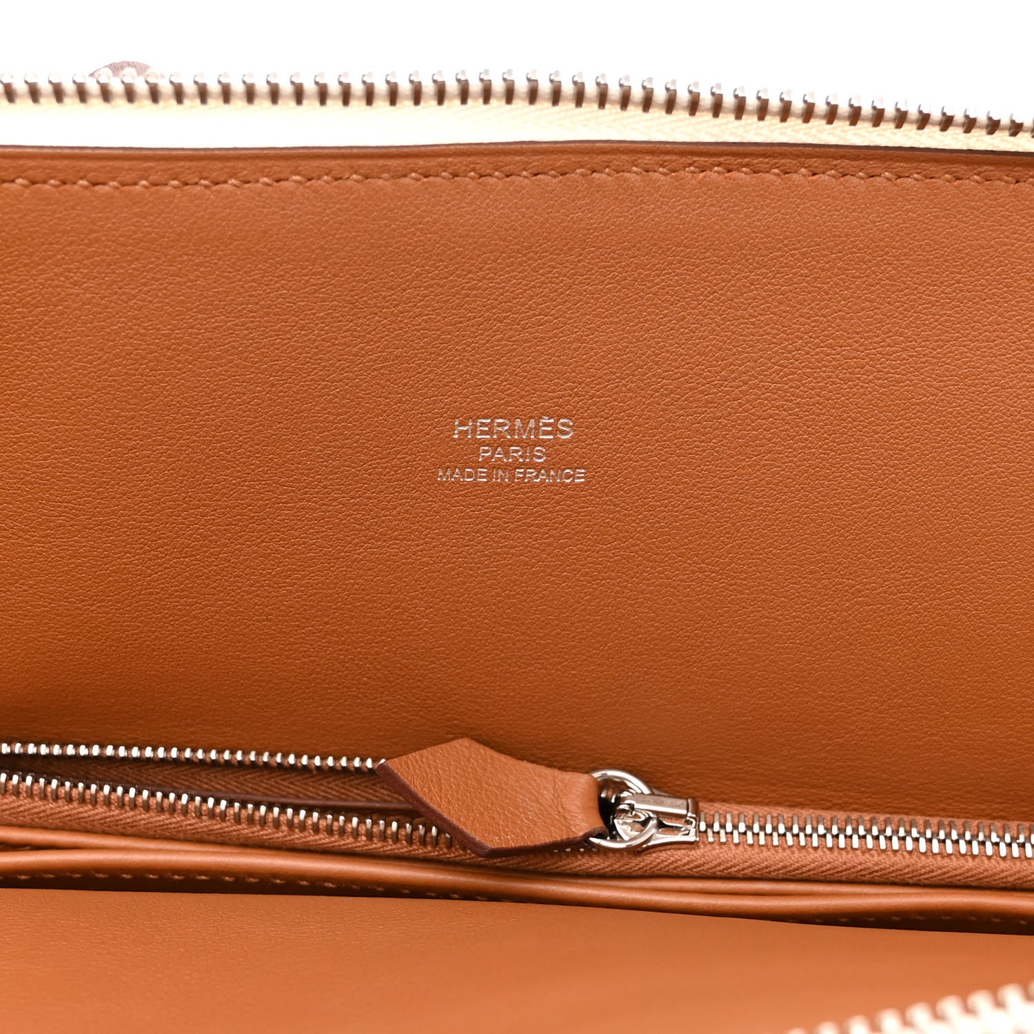 Hermes Evercolor Swift Transat Sailor Bag Gold White Jaune De Naples 7 of 9