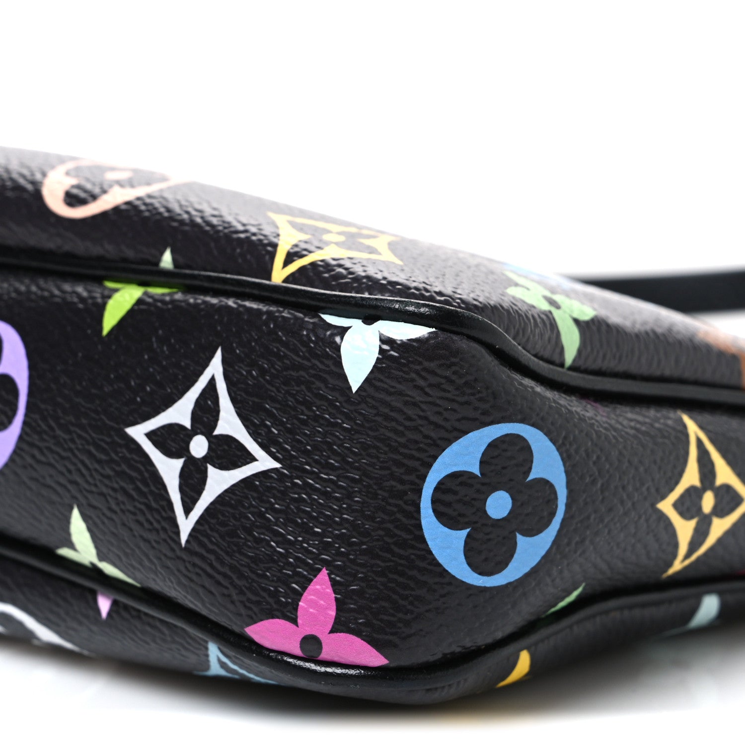 Louis Vuitton LV X TM Monogram Multicolor Pochette Accessories Black 10 of 11