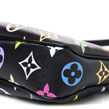 Louis Vuitton LV X TM Monogram Multicolor Pochette Accessories Black 10 of 11