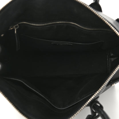 Saint Laurent Grained Calfskin Sac De Jour Souple North South Tote Black 5 of 12