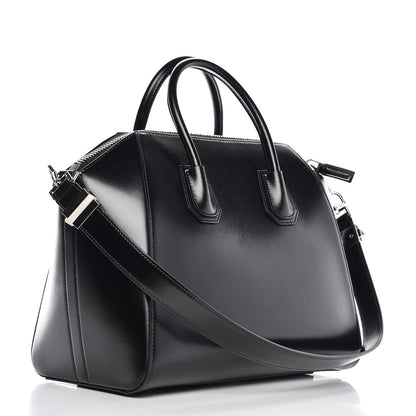 Givenchy Shiny Lord Calfskin Medium Antigona Black 4 of 8