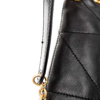Saint Laurent Lambskin Matelasse Monogram Mini Jamie 4.3 Black 10 of 11