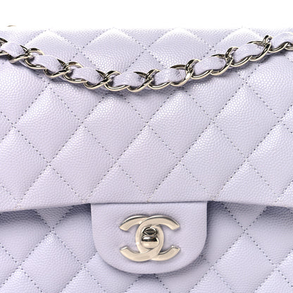 Chanel Caviar Quilted Small Double Flap Light Purple 8 of 11