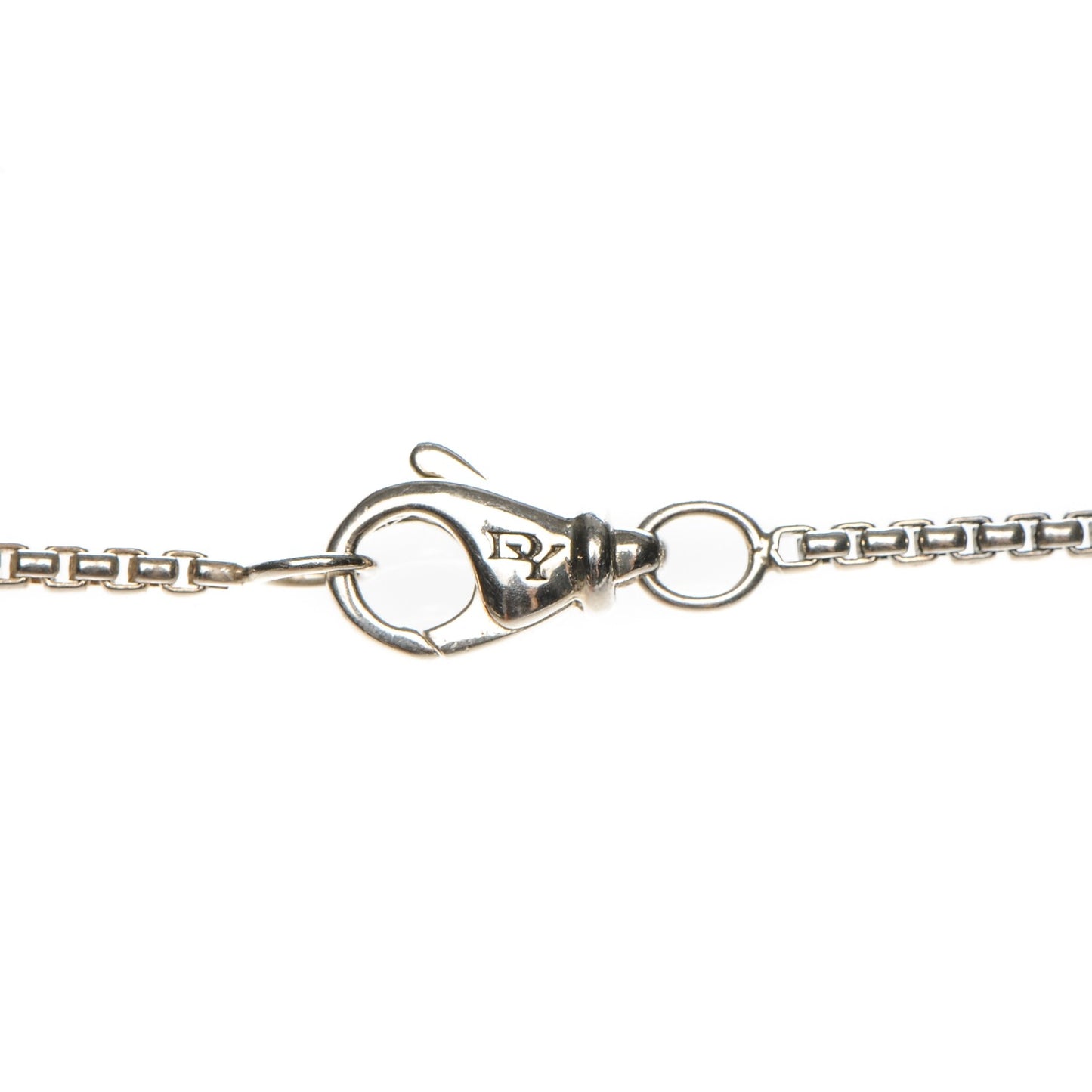 Sterling Silver Pearl Diamond 25mm X Pendant Necklace
