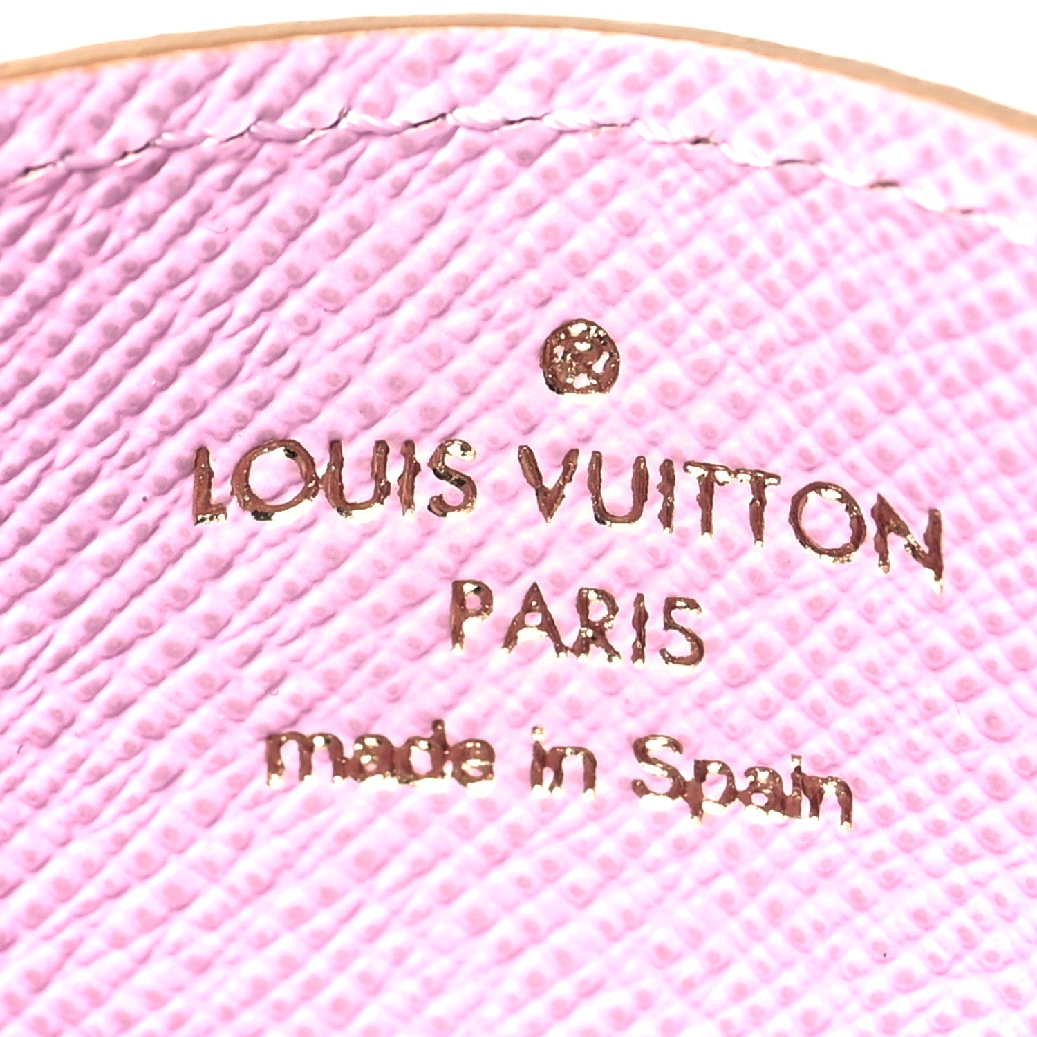 Louis Vuitton Metallic Monogram LV Garden Card Holder Gold 6 of 10