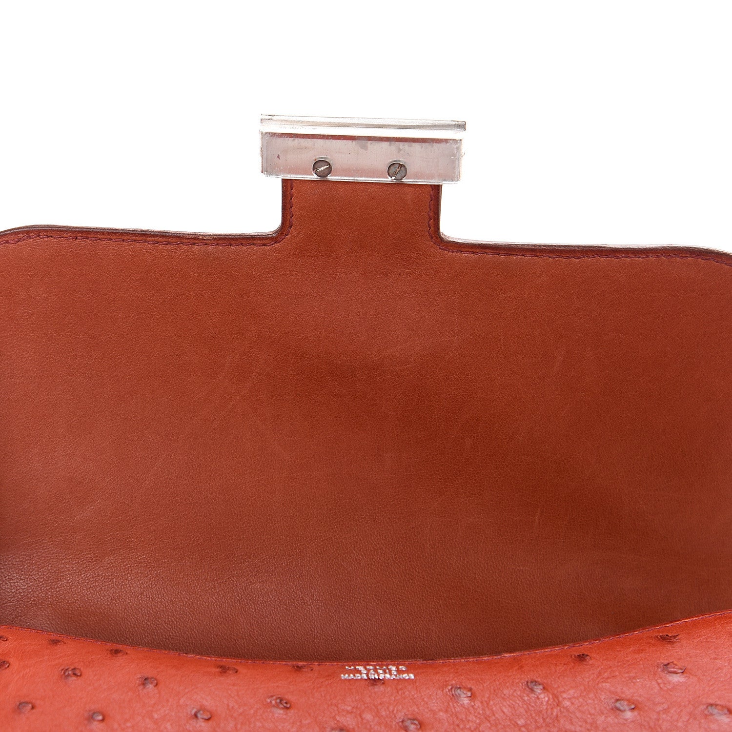Hermes Ostrich Constance 23 Brique 20 of 23
