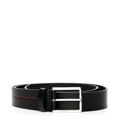 Christian Dior Calfskin Dior Homme 30mm Belt 100 Black 1 of 6