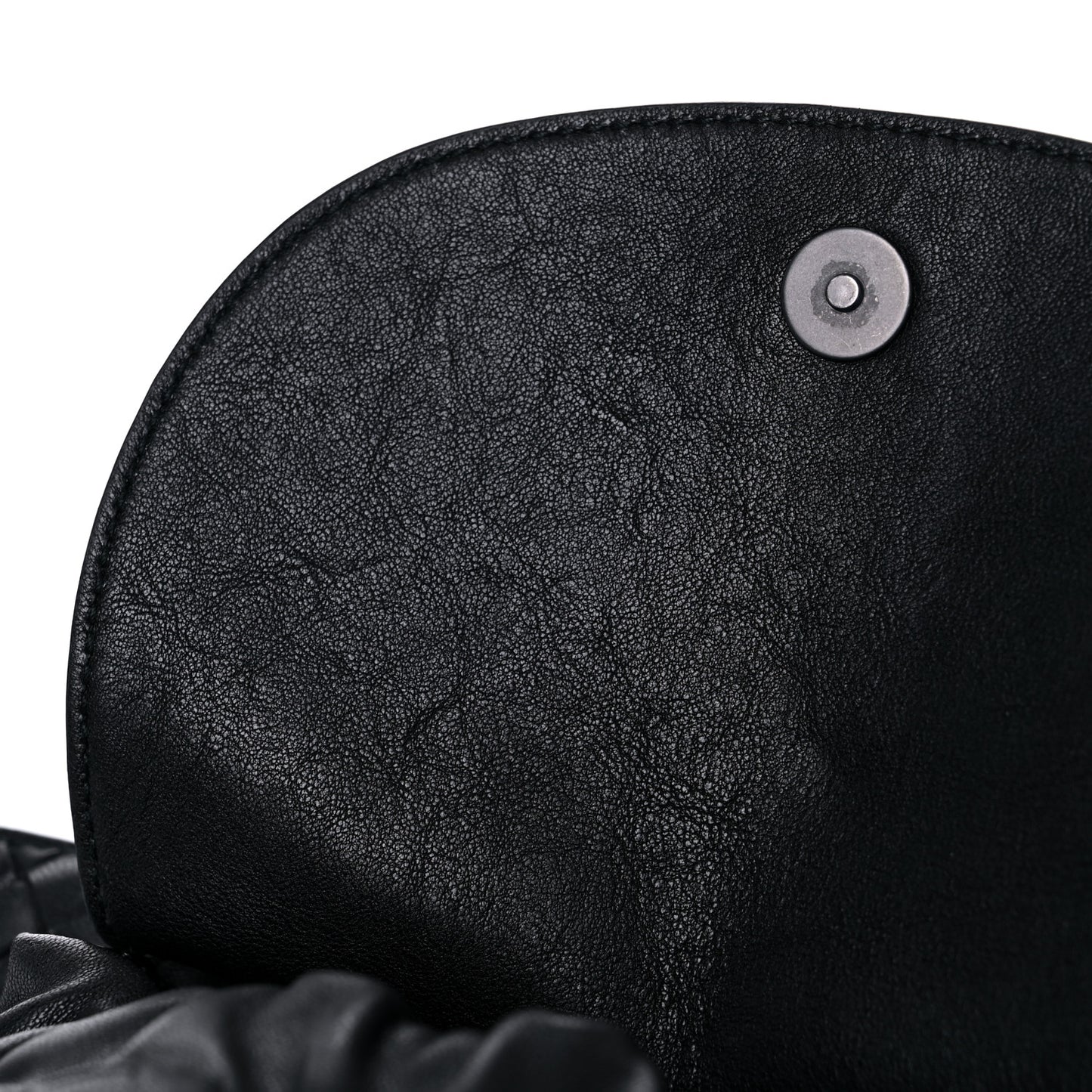 Nappa Intrecciato Belt Bag Nero Black